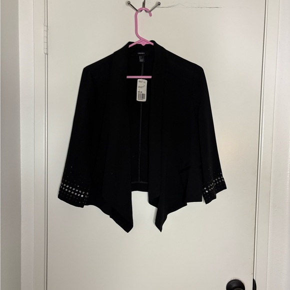 Forever 21 Jackets & Blazers - Forever 21 Black Blazer with Waterfall Front